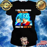 Dragon Ball I like the sound you make when you shut up Ladies tee