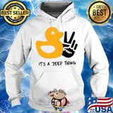Duck And Peace Its A Jeep Thing Hoodie