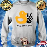 Duck And Peace Its A Jeep Thing Sweater