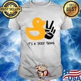 Duck And Peace Its A Jeep Thing shirt