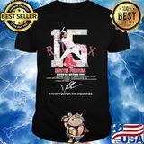 Dustin pedroia 2006 2019 thank you for the memories signature shirt