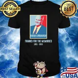 Rush Limbaugh Thanks For The Memories 1951 2021 Shirt