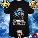 Escape From New York 40th Anniversary 1981 2021 Signatures Thank You For The Memories Shirt