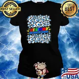 EYE SURVIVED 100TH DAY OF SCHOOL GIFT TEACHERS KIDS STUDENTS SHIRT Ladies tee
