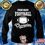 Fantasy Football Champion Funny League Draft Party Champ Sweater