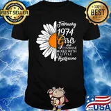 FEBRUARY GIRL 1974 TSHIRT 47 YEARS OLD 47TH BIRTHDAY SHIRT