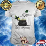 Full O’cluck Irish Snoopy Woodstock Patricks Day Shirt