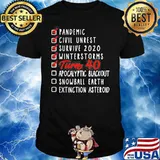 Funny 40Th Birthday Gift 40 Years Anticipating Checklist Shirt
