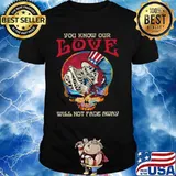 Grateful Dead Skellington You Know Our Love Will Not Fade Away Shirt