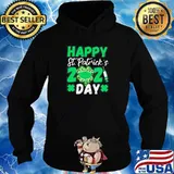 HAPPY ST PATRICK’S DAY 2021 SHAMROCK FACE MASK WITH COVID-19 SHIRT Hoodie