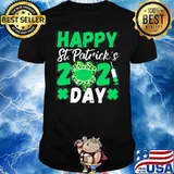 HAPPY ST PATRICK’S DAY 2021 SHAMROCK FACE MASK WITH COVID-19 SHIRT