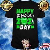 HAPPY ST PATRICKS DAY 2021 SHAMROCK FACE MASK WITH COVID19 SHIRT