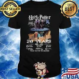 Harry Potter 20 Years 2001 2021 Thank You For The Memories Signature Shirt