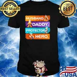 Husband Son Gohan Daddy Protector Hero Son Goku Dragon Ball Shirt