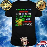 I Do Not Like Corona Virus Here Or There I Do Not Corona Virus Anywhere Baby Yoda Shirtv