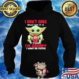 I Don’t Care What Day It Is It’s Early I’m Grumpy I Want Dr Pepper Baby Yoda Shirt Hoodie