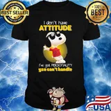 I Don’t Have Attitude Have Got Personality You Can’t Handle Snoopy Shirt