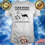 I Like Dogs And Haflingers And Maybe Three People shirt