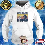 I Like Whiskey And Snowboarding And Maybe Three People Vintage Shirt Hoodie