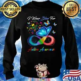 I Wear Blue For Autism Awareness Sweater