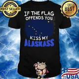 If The Flag Offends You Kiss My Alaska shirt
