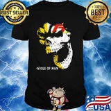 I’m Not The Hero You Wanted I’m The Monster You Need Logo Isle Of Man Fire Shirt