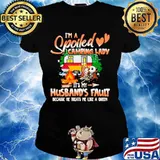 I’m Spoiled Camping Lady It’s My Husband’s Fault Because He Treats Me Like A Queen Ladies tee
