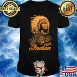 Indian Motorcycle American Nation Old Chief Never Die Shirt