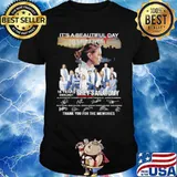 It’s A Beautiful Day to Save Lives 16 Years 2005 2021 Grey’s Anatomy Thank You For The Memories Signatures Shirt