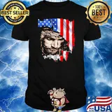 Jesus God American Flag Shirt