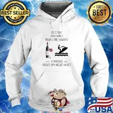 Jet Ski And Wine Make Me Happy Humans Make My Head Hurt Hoodie