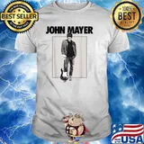 John Mayer Playing Guitar Music Shirt