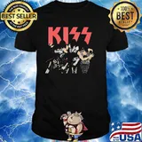 Kiss Band Music All Player Team Shirt