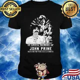 Legend John Prine In Loving Memory Thank You For Your Music And Memories Signature Shirt