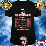 Leonard Cohen Dance Me To The End Of Love 1984 Thank You For The Memories Shirt