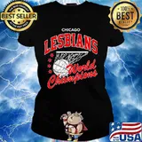 Lesbian Basketball Sports Chicago Athletic Lgbtq Ladies tee