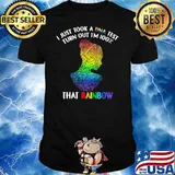 Lesbian Girl I Just Took A Dna Test Turn Out 100 Percent That Rainbow Lgbt Shirt