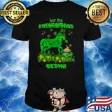 Let The Shenanigans Begin Horse Irish Patricks Day Shirt