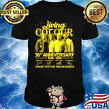 Living Cot Our 36th Anniversary 1984 2020 Signatures Thank You For The Memories Shirt