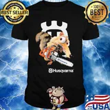 Logo Husqvarna Dawn Of The Dinosaurs Shirt
