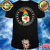 Love gnomes no bounds lgbt shirt