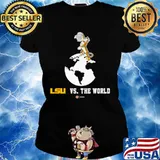 LSU Basketball vs The World 2021 Ladies tee