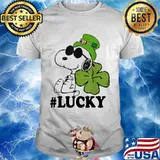 Lucky Irish Snoopy Patricks Day Shirt