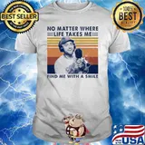 Mac Miller No Matter Where Life Takes Me Find Me With A Smile Vintage shirt