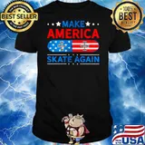 Make America Skate Again Flag shirt