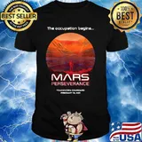 Mars Perseverance Rover Occupy Mars Landing Nasa Shirt