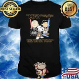 May The 4th Be With You Snoopy Charlie Shirt