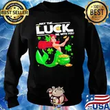 May The Luck Be With You Ariel Patricks Day Shirt Sweater