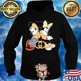Mickey Mouse and Minnie wear Gucci Hoodie