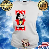 Mickey Mouse Cartier Capital boss up Ladies tee